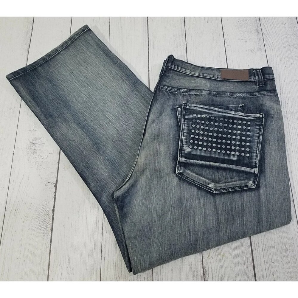 Halifax Mens Jeans Size 50x32 Vintage Y2K